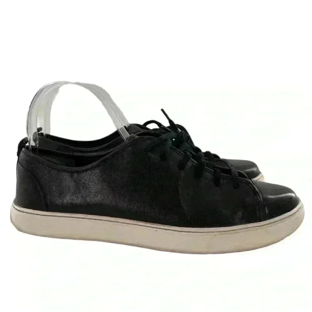 Cole Haan grand OS womens sneakers size 9 black leather lace up